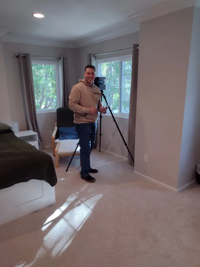 Matterport 3D scan of a home interior used for remodel planning