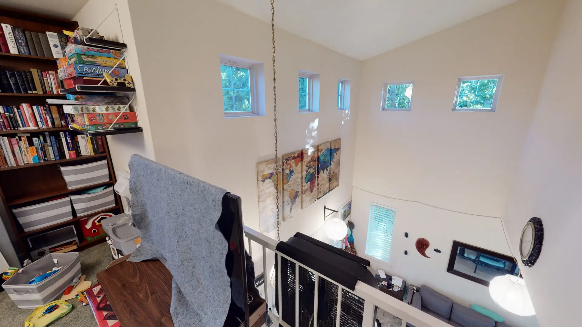 High Ceiling Remodel image of what the perfect ceiling height for this remodel is